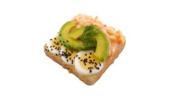 Canapé chicken curry