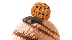 Cookies ice cream scoop