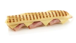 Hot panini ham cheese