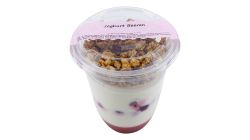 Yogurt with berries 
