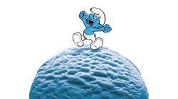 Puffo ice cream scoop