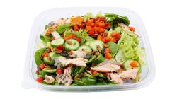 Pulled Salmon Salat