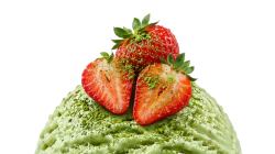 Matcha Strawberry Glacekugel