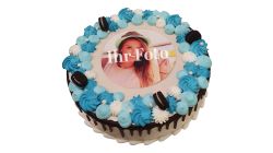Ice Princess Colour Cake Round 