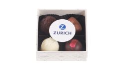 4 pc. Praline Box Transparent