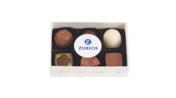 6 pc. Praline Box Transparent