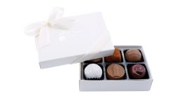 6 pc. Praline Box White