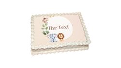 Fototorte Baby neutral