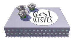 Mother's Day Hearts Colour Cake Round