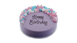 Color-Torte rund Lilly