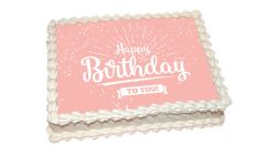 Fototorte Birthday