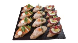 Bruschettas Square 12 pc.