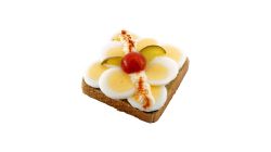Canapé egg & cucumber