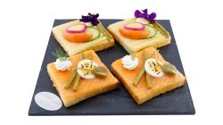 Canapés Large Square 4 pc.