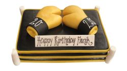 Blue Notes Colour Cake Square 