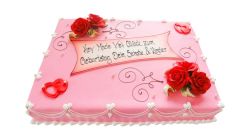 Heart's Desire Colour Cake Square 
