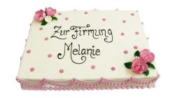 Communion Elegance Colour Cake Square
