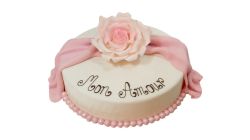 Rings Colour Cake Round