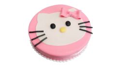 Kitty Colour Cake Round 
