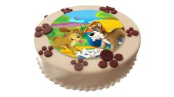 Winnie Pooh Colour Cake Round 