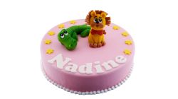 Race Colour Cake Square 