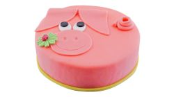 Piglets Colour Cake Round 