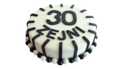 Photo Flower Colour Cake Round 