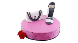 Zebra Colour Cake Round