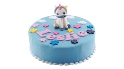 Kitty Pink Colour Cake Round 