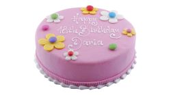 Flower Power Colour Cake Round 