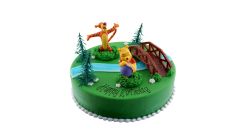 Winnie Pooh Colour Cake Round 