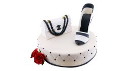 Zebra Colour Cake Round