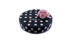 Color-Torte rund Dottie