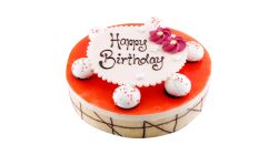 Erdbeer-Joghurttorte 10 Pers. mit Text