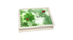 Photo Cake Lucky Ladybird