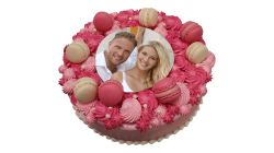 Ice Princess Colour Cake Round 