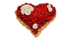 Strawberry Cake Coeur