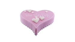 Herz-Torte Rosa Herz