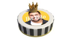 Ice Princess Colour Cake Round 