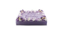 Color-Torte eckig Berry