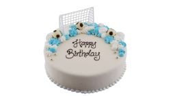 Color-Torte rund Goal