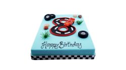Color-Torte eckig Mc Queen
