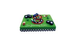 Color-Torte eckig Pisten Cup