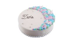 Color-Torte rund Purple