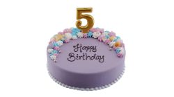 Color-Torte rund Starfish