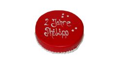 Congratulation Colour Cake Round 
