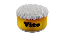 Color-Torte rund Vito