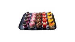 Mini Patisseries Stainless Steel 24 pc. 