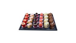 Mini Patisseries Rectangle 24 pc. 