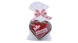 Gianduja Heart With Face